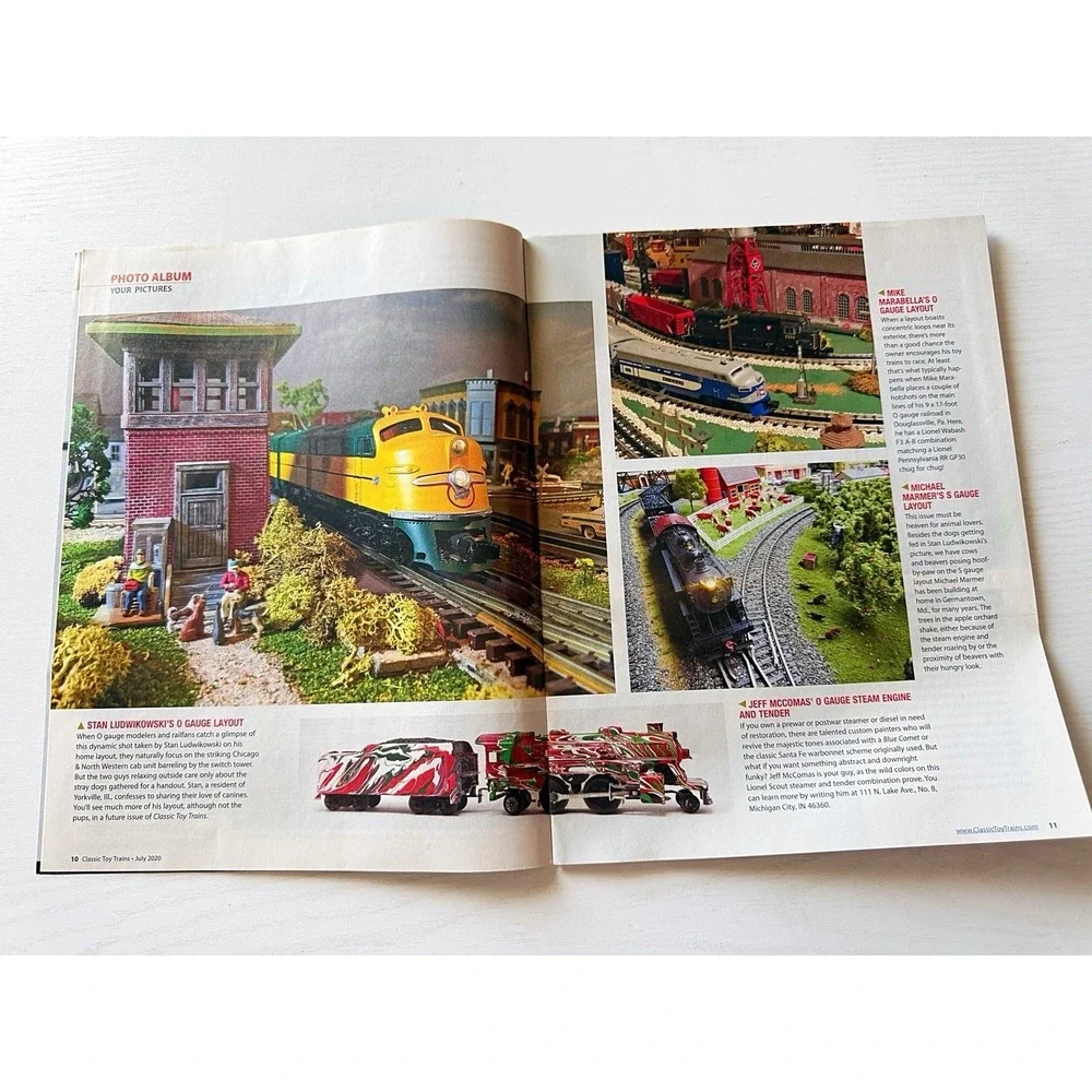 Classic Toy Trains Magazine O & S Gauge July 2020 Volume 33 Issue 5